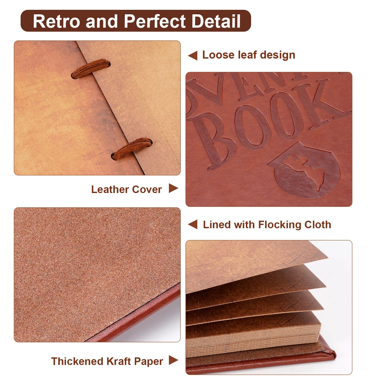 80 Pages Our Adventure Book Scrapbook Album