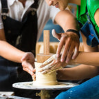 86x31inch Cup Pottery Molds Burlywood Wood