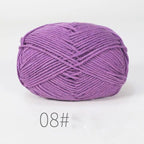 50g Milk Cotton Crochet Yarn 4ply