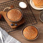 4 Inch Bread Mold Non-Stick Bottom Hamburger Mold