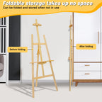 Easel Stand 59’ Canvas Easel for Painting