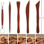 Pottery Clay Sculpting Tools Kit 40 Pcs/Set Ceramic Wax Clays Carving Tools
