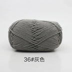 40-50g/Set 4ply Milk Cotton(80%) Knitting Yarn