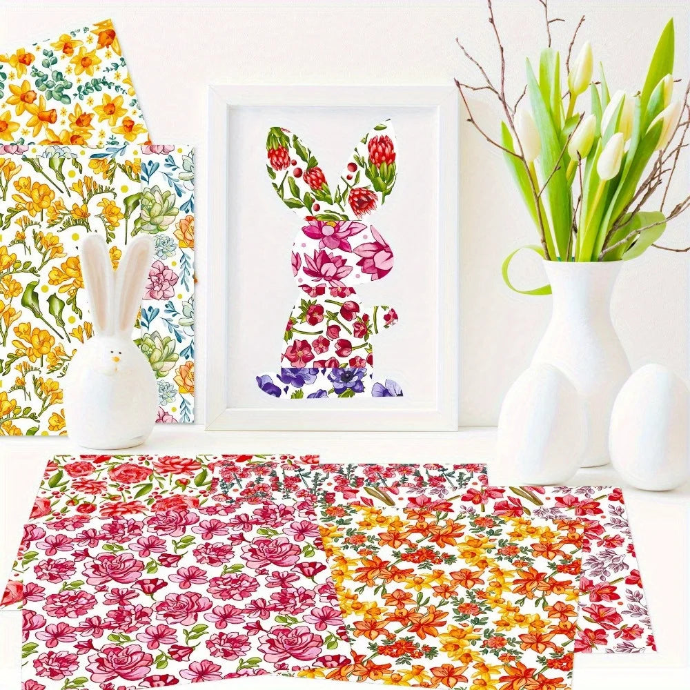 12 Sheet Scrapbooking Paper 15x15cm, 6x6in Scrapbooking Paper