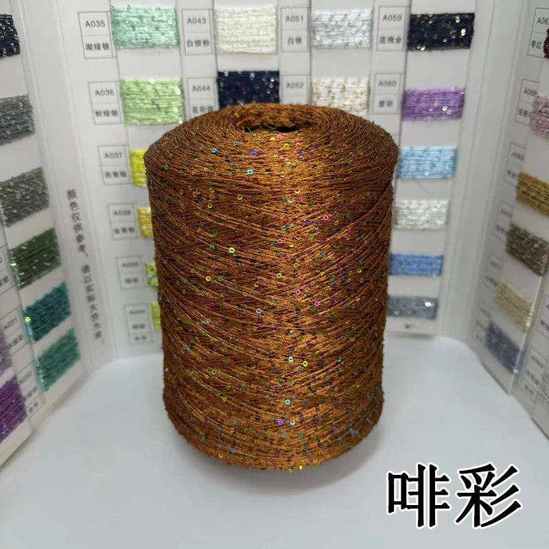 Sequins Beaded Yarn