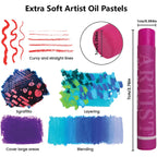 24-48 Colors Oil Pastels Set