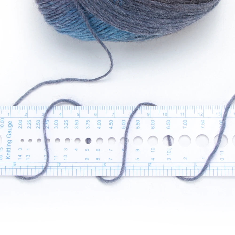 Dyed Rainbow Wool Yarn