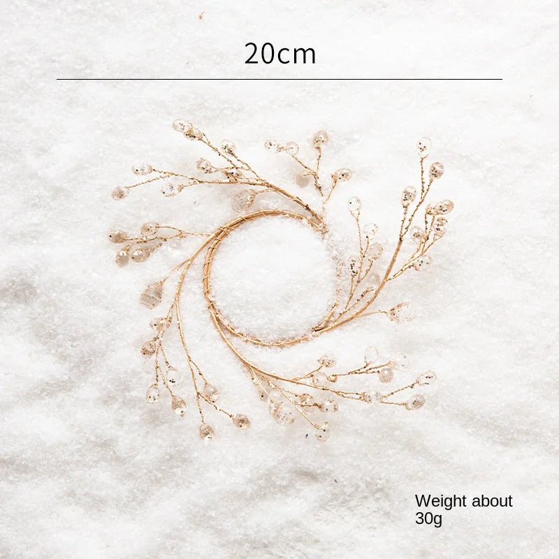 Water Drop Vine Wreath Door Hanging