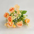 Artificial Flowers Silk Rose Wreath
