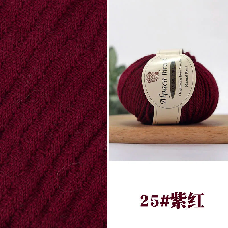 Alpaca Yarn Cashmere Wool Yarn