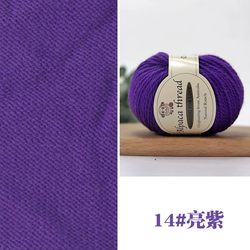 Alpaca Yarn Cashmere Wool Yarn