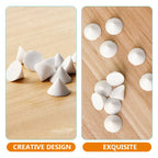 30 Pcs Kiln Firing Tools Pottery Nails Aluminum Oxide Cones