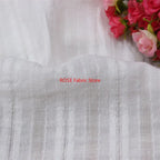 Floral Embroidery Cotton Fabric