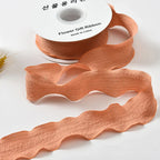 4CM 9 Meters/Roll Wrinkled Lace Edge Ribbons