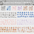 300pcs/pack Cute Stickers Film Paper