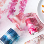 Mr Paper 3rolls Watercolour Patterns Series Seamless Aquascape Tape