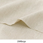 0.5m/1m/2m Faux Cotton Linen Fabric