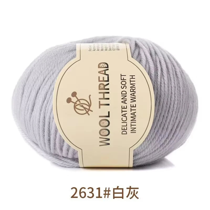 Medium Thick Wool Cashmere Yarn