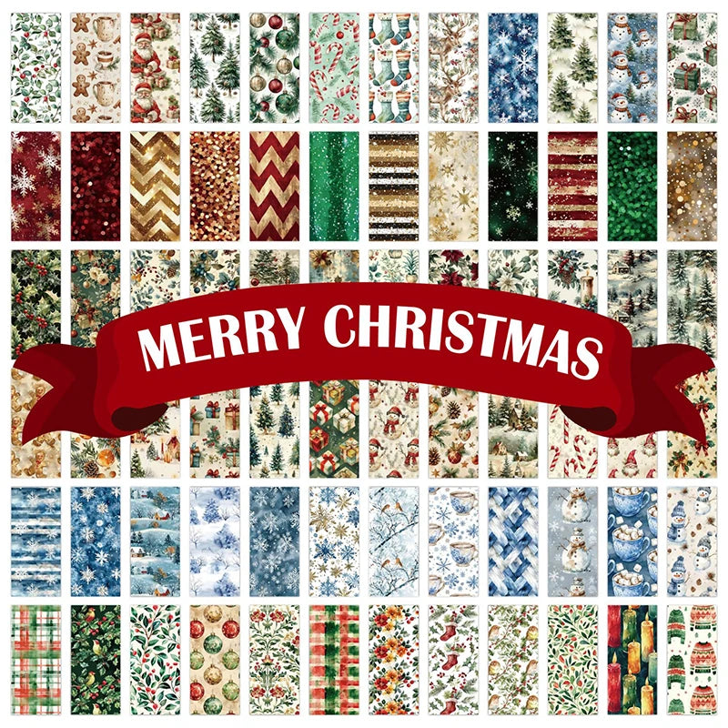 Christmas Scrapbook Paper Pad 12 Sheets 6x6