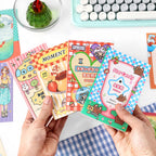 100 sheets Rainbow Era Series Kawaii Message Scrapbooking