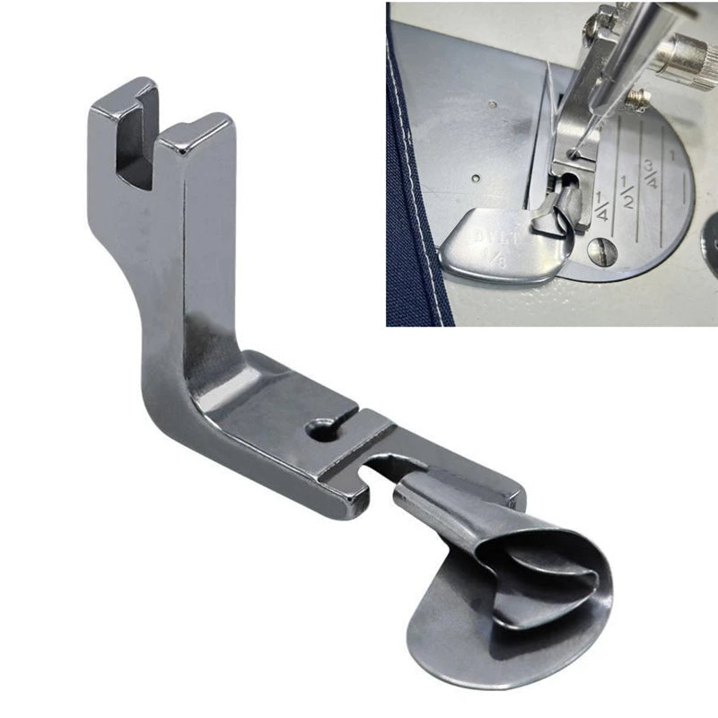 Sewing Machine Curved Hemming Foot