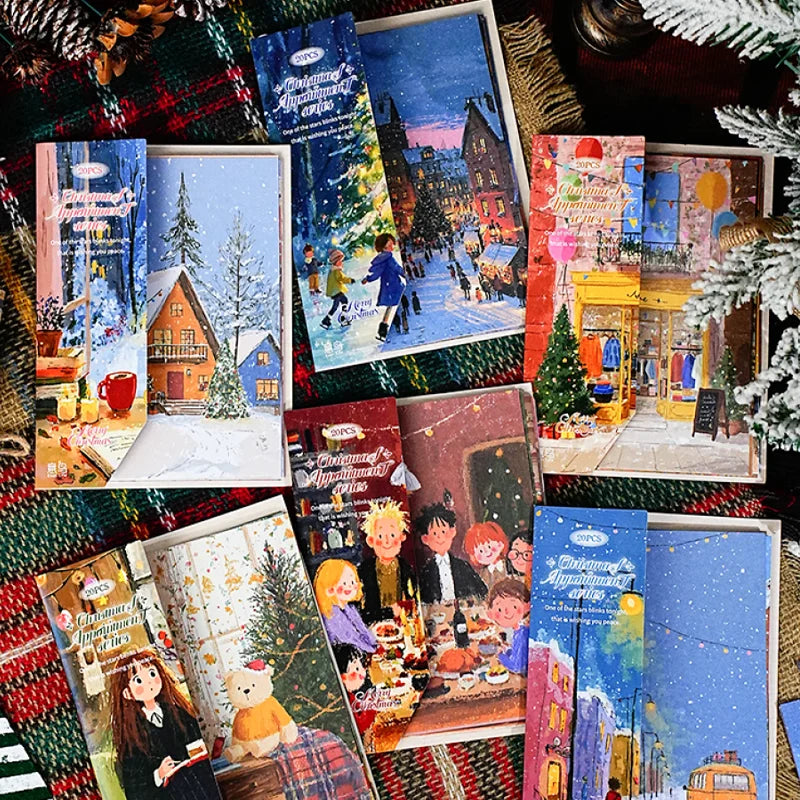 60pcs Christmas Scrapbook Paper Set