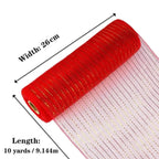26CM Christmas Tree Gauze Mesh Tulle Roll