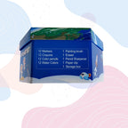 53pcs Multilayer Cartoon Art Pencil Set