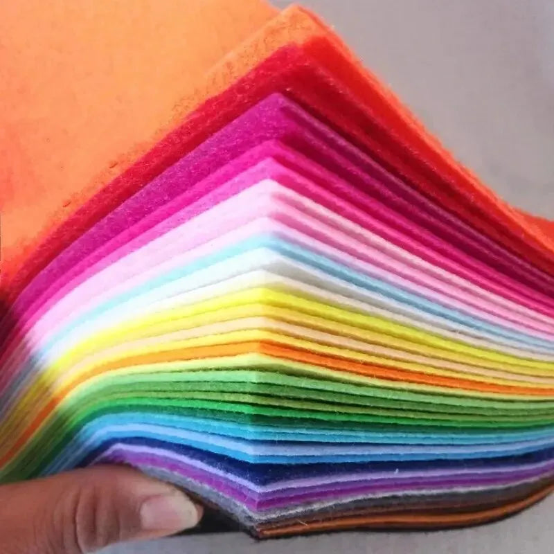 40Pcs Soft Felt Fabric Sheet
