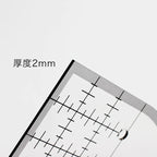 Curved Corner Cutter Ruler