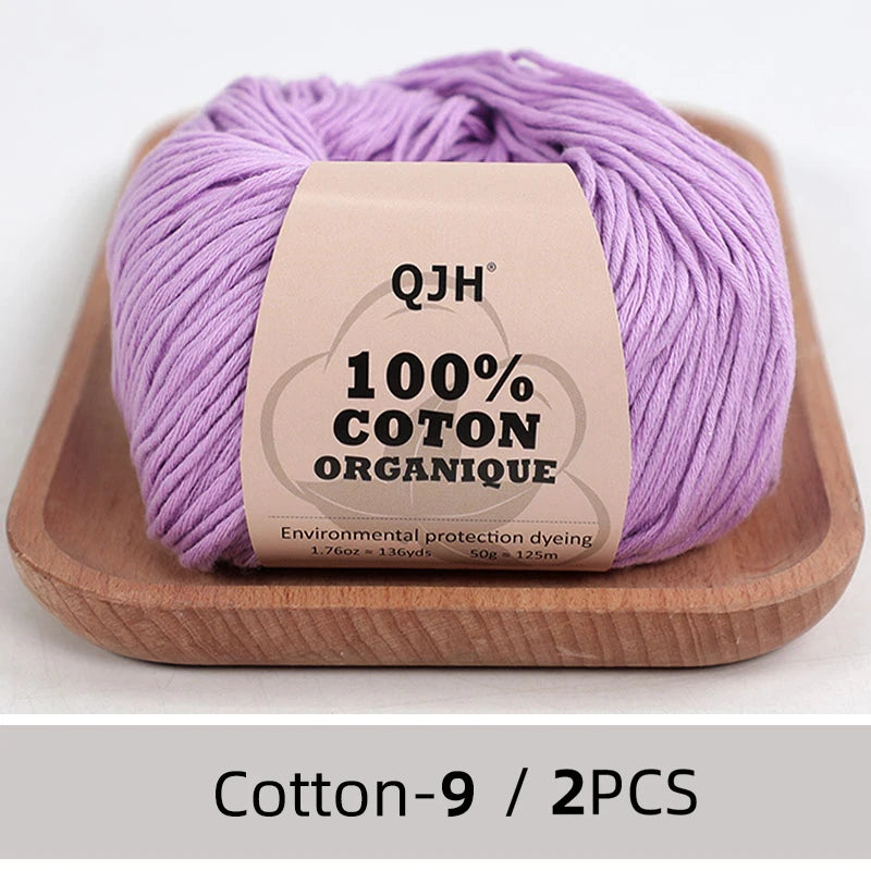 100% Organic Cotton Yarn