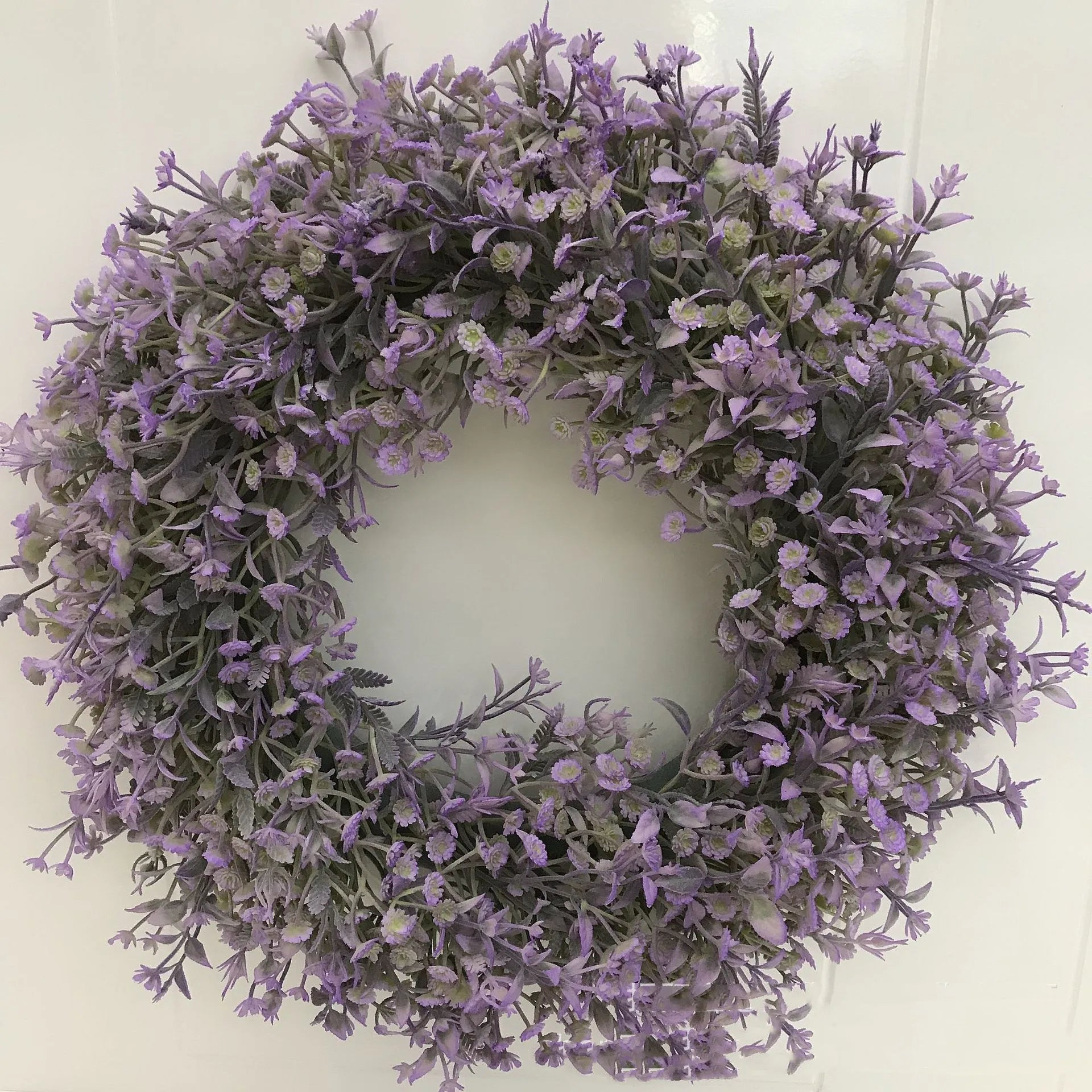 45cm Artificial Babysbreath Wreath