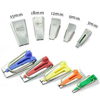 Quilting Edging Device 6mm/12mm/18mm/25mm Bias Tape Maker Binding Tool