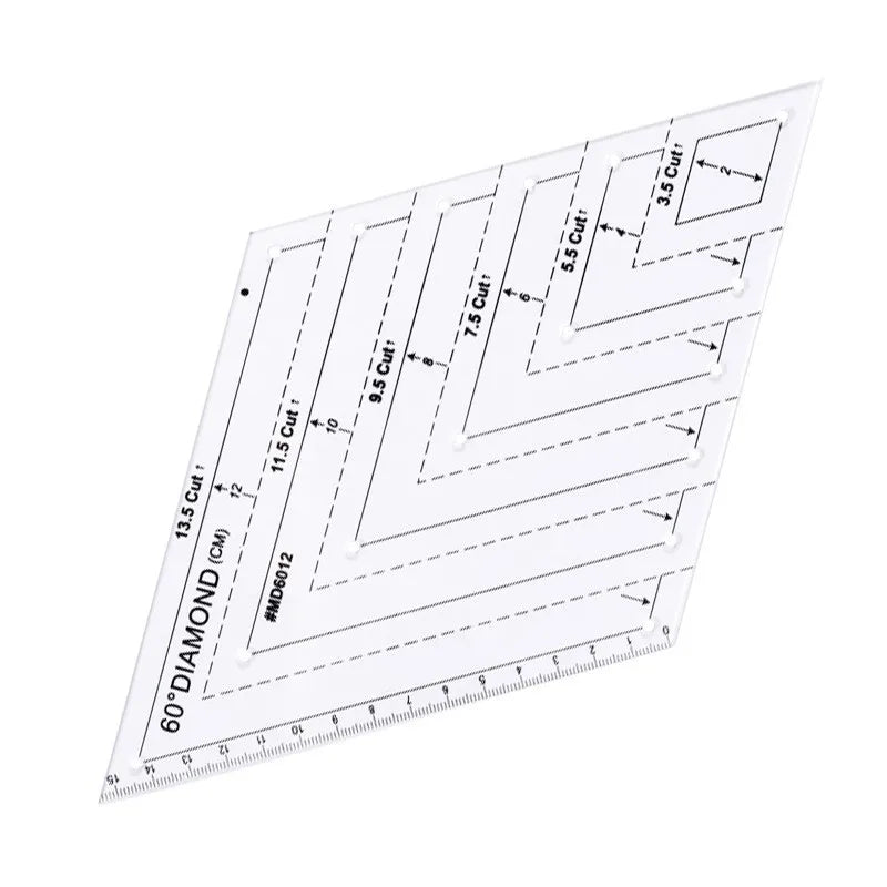 Acrylic Quilting Sewing Patchwork Ruler