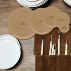 Round Pottery Molds Ceramics Plate Forming Molds