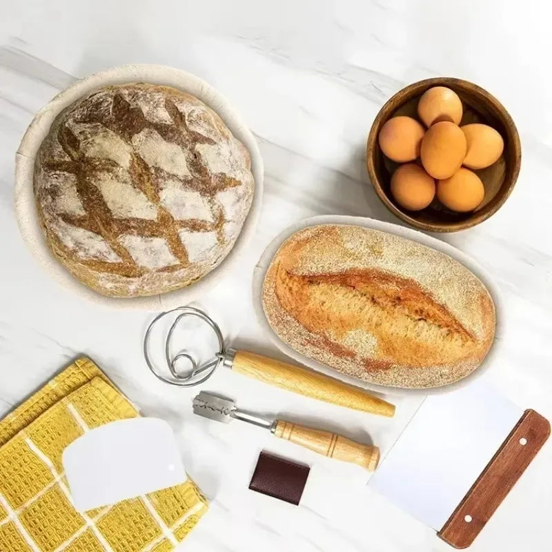 Natural Sourdough Bread Fermentation Basket Set