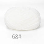 50g Milk Cotton Crochet Yarn 4ply