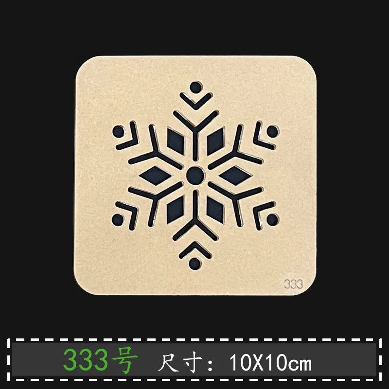 10x10cm DIY Craft, Quilting Ruler & Drawing Tool