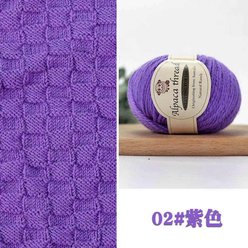 Alpaca Yarn Cashmere Wool Yarn