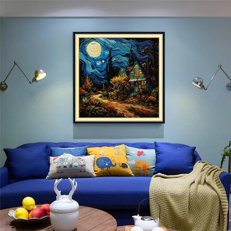 Joy Sunday Landscape Dreamland Cross Stitch