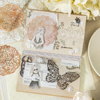 Journal GO 16pcs Lace Scrapbooking Paper