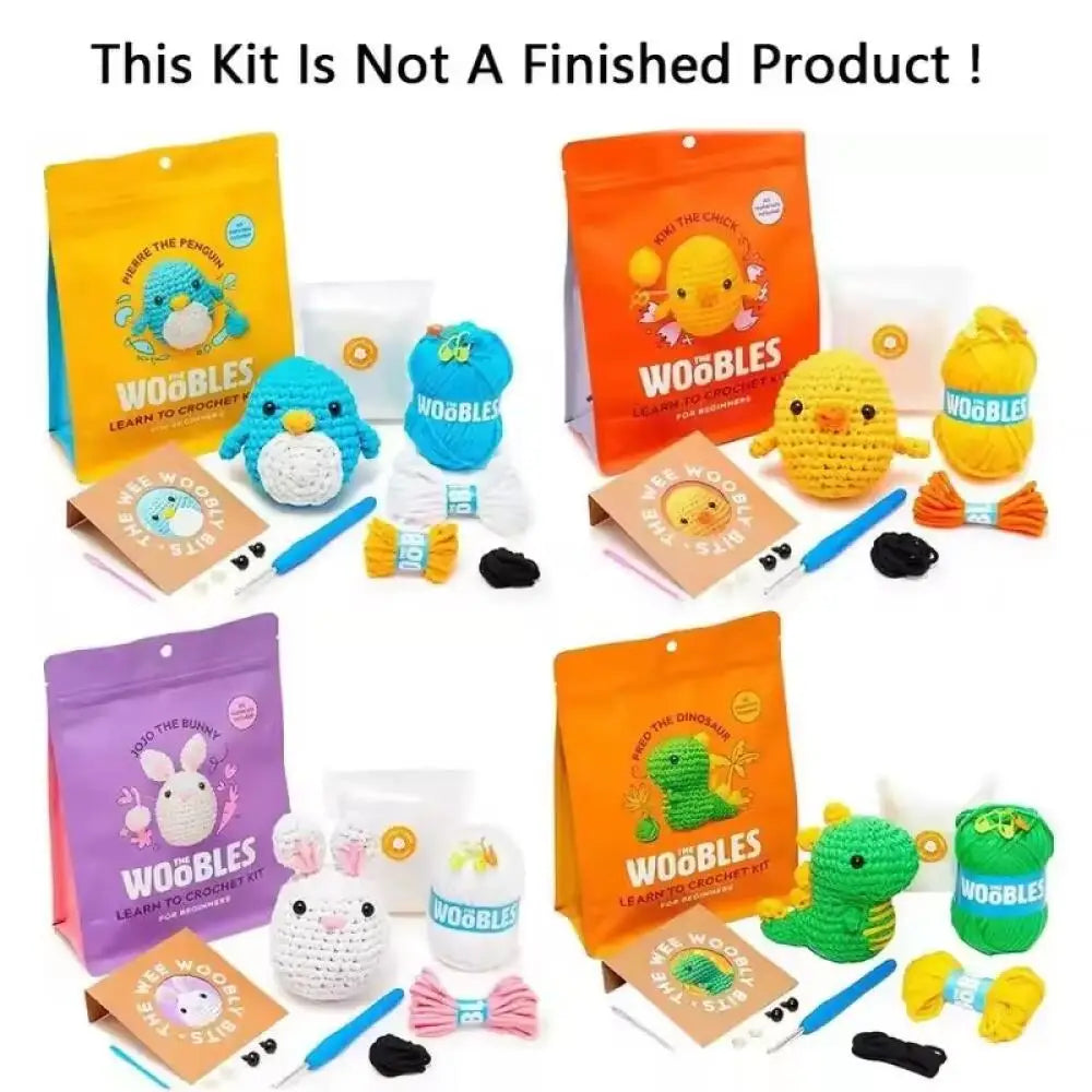 Multifunction Crochet Stuffed Animal Kit