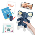 Crochet Kit for Beginners Crochet Animal Kit Elephant