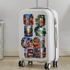 40pcs of PVC Pattern Stickers for Street Scenes After Rain and Sunshine