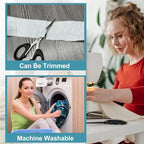 3 Roll Jelly Roll Batting Strip 2 1/2 Inch Cotton Blend Fleece