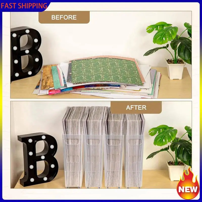 Especial 8X Scrapbook Paper Storage With Wheels