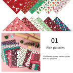 12 Sheet Merry Christmas Scrapbook Paper