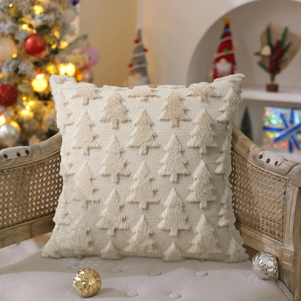 Pillow Cover Christmas Tree Cushion Cover