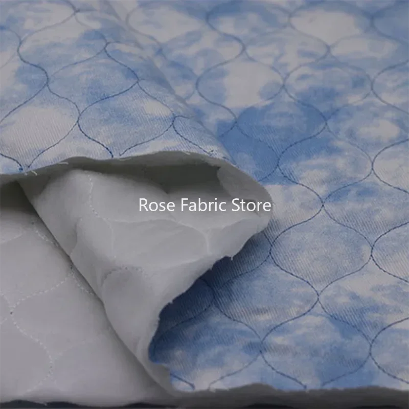 Quilted Embroidery Fabric