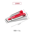 Quilting Edging Device 6mm/12mm/18mm/25mm Bias Tape Maker Binding Tool
